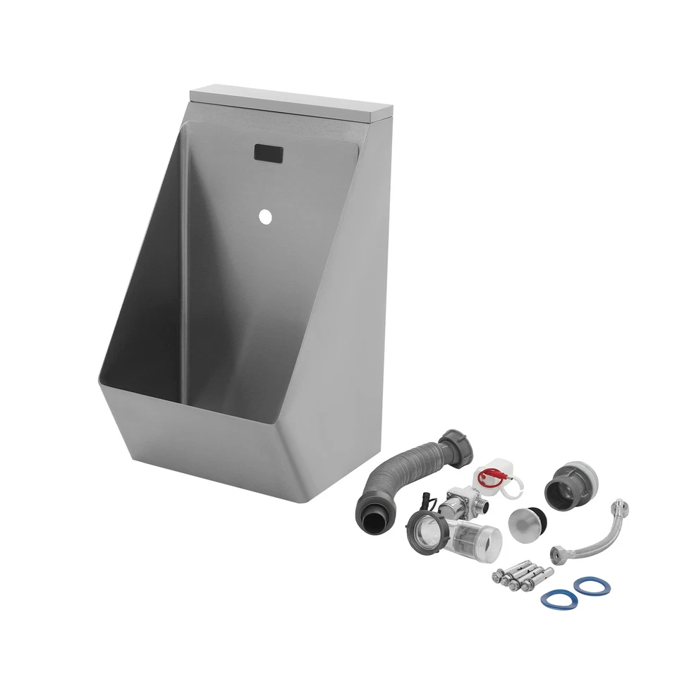 Sensor automático montado en la pared urinario sensor de acero inoxidable urinario de baño para hombre Foto 4 de 4