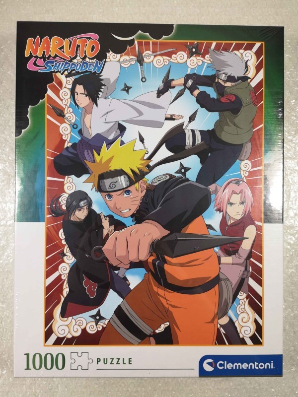 Jigsaw puzzle Naruto Shippuden Ninja Warriors de 500 pièces en carton de qualité