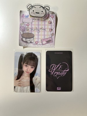 Ive Empathy Rei Photocard PC Soundwave Fansign Sw 5.0 pob