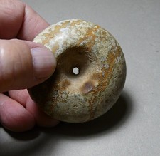 ANCIENT PRE-COLUMBIAN SPINDLE WHORL_53.9 mm_MEZCALA_ca 900 CE_EXCELLENT