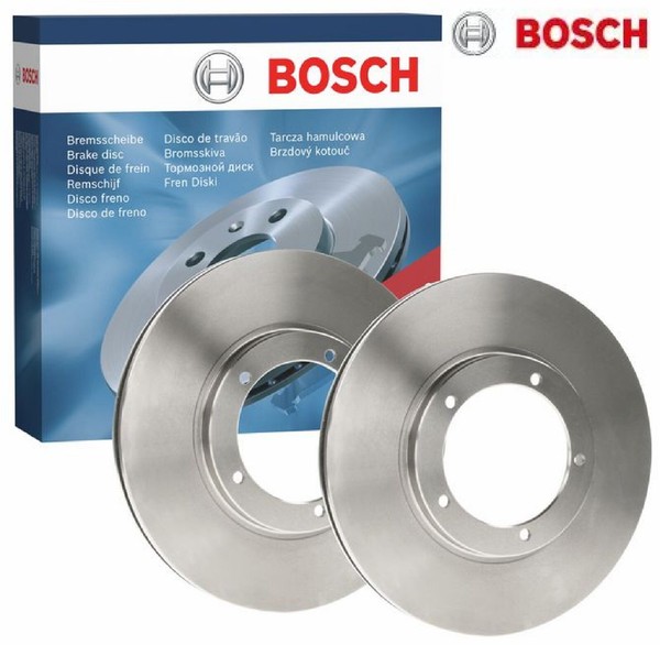 2X Bremsscheibe Bosch 0986478097 2 Bremsscheiben FüR Porsche-image