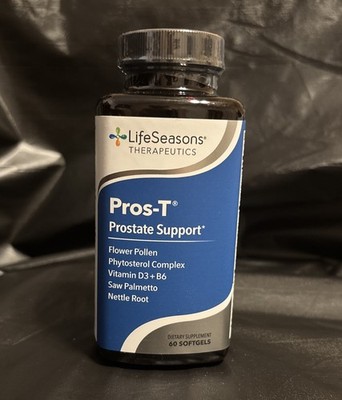 LifeSeasons* Pros-T  Prostate Support - 60 Softgels- NEW/SEALED/ Exp 03/2028