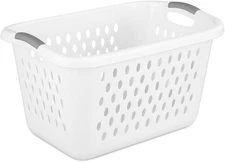 2.7 Bushel Extra Large Plastic Laundry Basket with Dual Carry Handles 