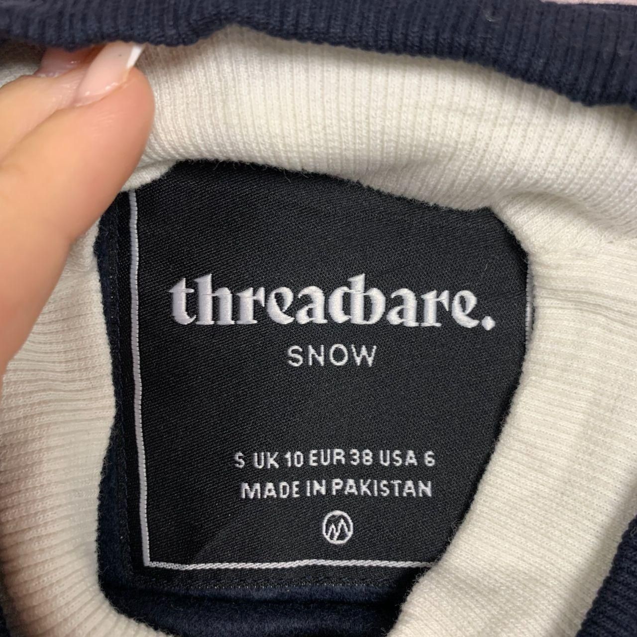 Threadbare Sweatshirt Embroidered Patterned Jumpe… - image 4