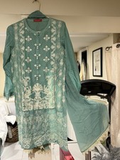 Pakistani/Indian Embroidered 2 Piece Suit