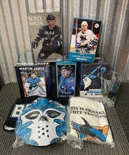 New Lot Of 5 San Jose Sharks Bobbleheads - Nolan, Jones, Durant, Marleau, Hertl 