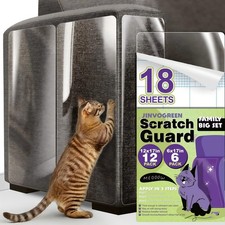 Large Cat Scratch Furniture 12 in x 17 6 x 17 in, Clear