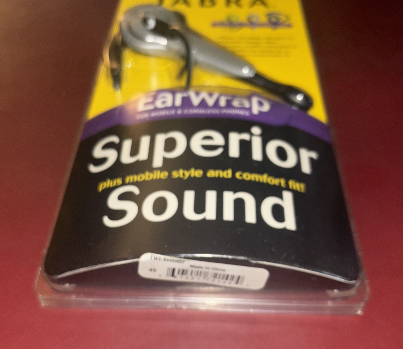 Jabra Earwrap Headset For Phones With A 2.5mm Jack New SEALED