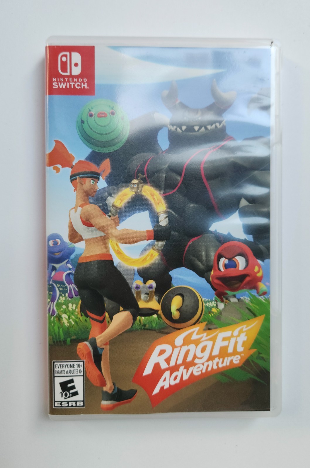 Ring Fit Adventure (Nintendo Switch) Case Only – No Game-image