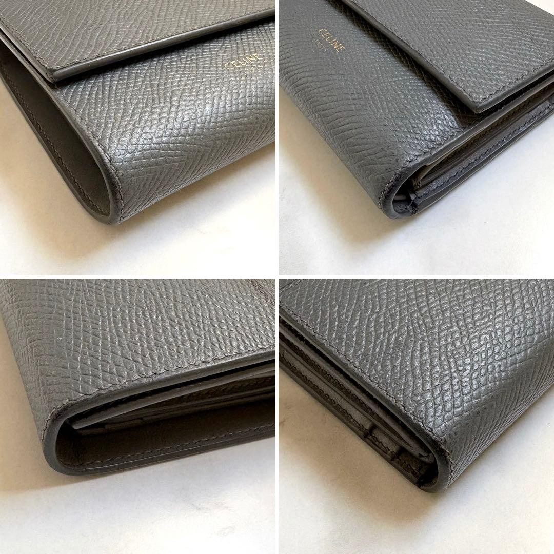 CELINE Celine Multi function Call Tri fold Wallet… - image 4