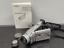 Canon Optura 20 MiniDV SD Camcorder 16x Optical Zoom 3.5" LCD Silver w/ Remote