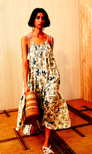 NWT Ulla Johnson Cari $445 NWT Pre Fall  SEXY  BEACH DRESS coverup Size L