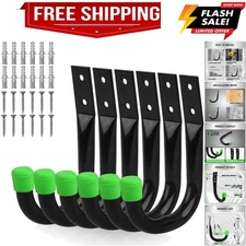 SWANLAKE Heavy Duty Garage Storage Utility Hooks, Utility Hooks for Garage Wa...