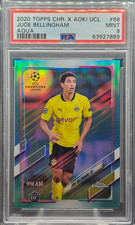 2020-21 Topps Chrome X Steve Aoki UEFA Champions League Neon Future Soccer Cards Checklist 24
