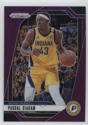 2024-25 Panini Prizm Purple Prizm 63/99 Pascal Siakam #62 pe8