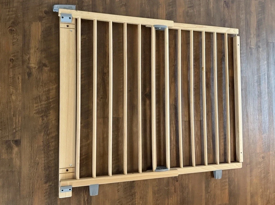 Treppenschutzgitter Geuther 2732 Holz Massiv 58 - 93 cm, Höhe 83 cm - Bild 2 von 4