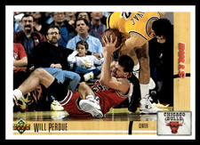 1991-92 Upper Deck Will Perdue #120 Chicago Bulls NBA Basketball