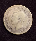 1938 Canada 25 Cents  .800 Silver Key George V I