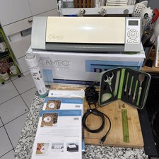 Silhouette Cameo 1 Die Cutting Machine Set Bundle lot 