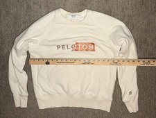 Peloton Sweatshirt Cream Size Small Long Sleeve