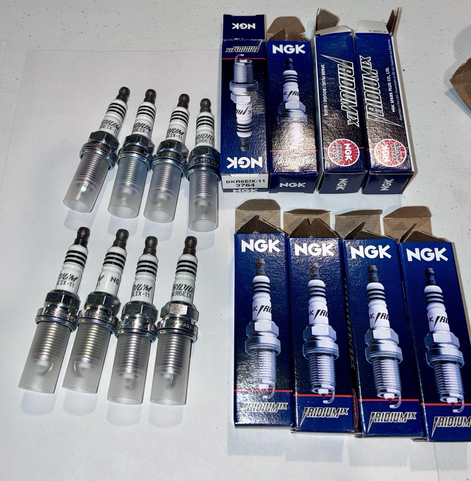 Iridium Spark Plugs #  IX NGK 3764.                       SET OF 8