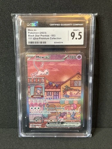 Pokemon TCG Graded Card- CGC 9.5 Mew EX 053 151 Promo OBO