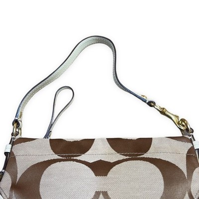 Coach Signature Shoulder Bag Accessory Pouch Mini Bag One-Shoulder