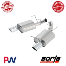 Borla S-Type Axle-Back Exhaust For 2011-2012 Mustang GT / 2012 Boss 302 - 5.0L