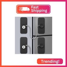 AOSITE Mini Fridge Locks for Kids No Drill Refrigerator Locks for Adults Cupboar