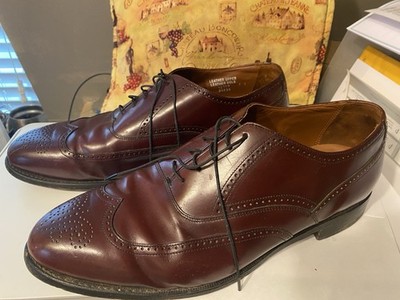 Bostonian Windsor  Leather Wingtip Dress Shoes Size 12EEE/E 26238 Burgundy