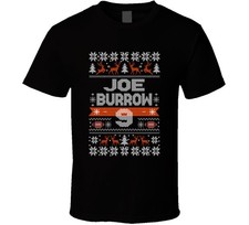 Joe Burrow 9 Ugly Christmas T Shirt