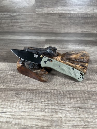 Benchmade Knives Bugout 535GRY-1 CPM-S30V Steel Ranger Green Grivory