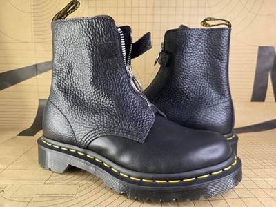 Pascal Front New Dr. Martens 1460 Pascal Front Zip Wmns sz 5 Combat Leather Boots ...