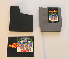 Dr. Chaos (Nintendo NES, 1988) Cartridge with Manual & Sleeve