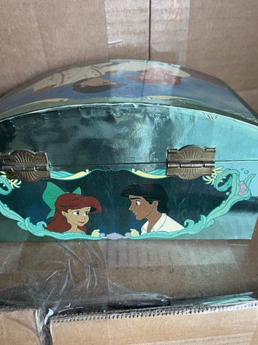 Vintage 80er Disney Kleine Meerjungfrau Schmuck Spieluhr "UNDER THE SEA SONG" Selten!!! - Bild 4 von 11