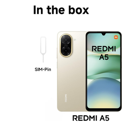 Xiaomi Redmi A5 3GB Ram 64GB Dual SIM Unlocked Android Smart