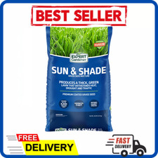 Expert Gardener Sun Shade Northern Grass Seed Mix 20 lb Sun to Partial Shade