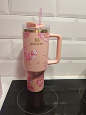 Stanley x Barbie Peaches ’n Cream 40oz 1.18L Quencher Tumbler Cup Straw Lid