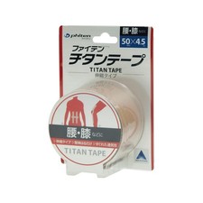 Phiten Titanium Tape, Stretchable, 5.0Cm Wide, 4.5M, For Relieving Stiff Should 