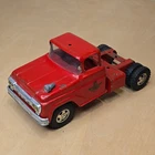 Vintage Tonka Hydraulic Aerial Ladder Fire Truck T F D No. 5 - TRUCK ONLY