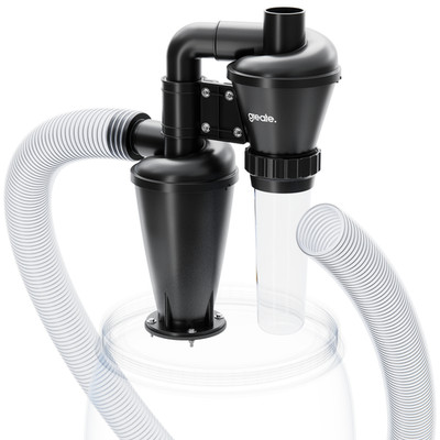 greate 2-Stufen Zyklonabscheider - Zyklon Absaugung Filter Staubsauger Vorfilter