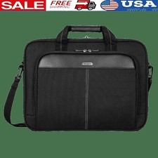 16 Inch Laptop Case Padded Compartment Business Briefcase Travel Organizer New