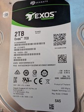 Seagate Exos 7E8 2TB Internal 7.2K RPM SAS 12Gb/s 3.5'' (ST2000NM003A) HDD