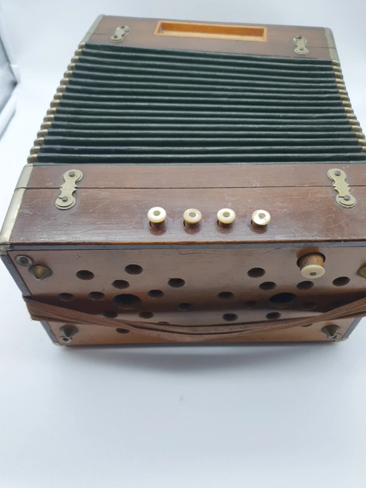 Accordeon Diatonique Francois Dedenis Année 1900 - Photo 2/4