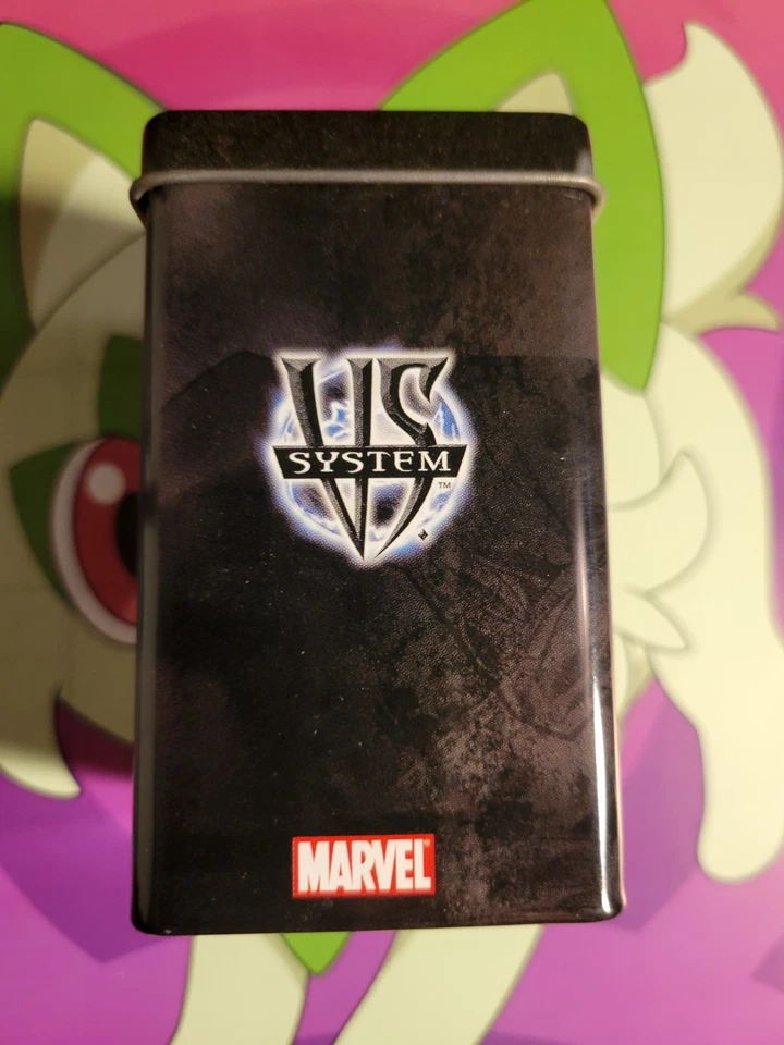 MARVEL VS SYSTEM Deck Box Tin X- men Fantastic 4 Avengers Magneto Wolverine RARE - Image 2 of 4