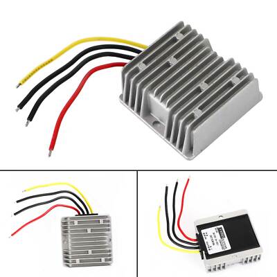 Waterproof DC/DC Converter Regulator 12V Step Up to 13.8V 18A 248W UE