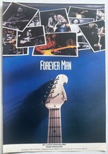 ERIC CLAPTON - FENDER STRATOCASTER 1995 Full page UK magazine ad