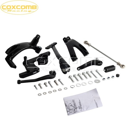 Forward Control Kit Complete Levers & Linkage Fit for Harley FXBB FXLR 2018-2022 - Imagen 9 de 9
