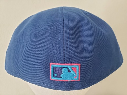 RARE New Era x Big League Chew Montreal Expos Fitted Hat Size 7 3/4 with LE Pin - Picture 3 of 7