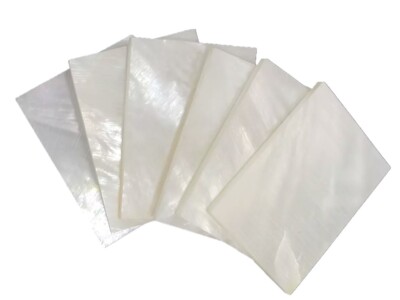 2x Perlmutt MOP Schale 1 1/2''x1 1/8''x5/64'' (40x30x2mm) Gitarren-Inlay
